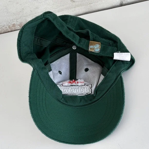 Heineken Green Baseball Cap Faded - Picture 3 of 4